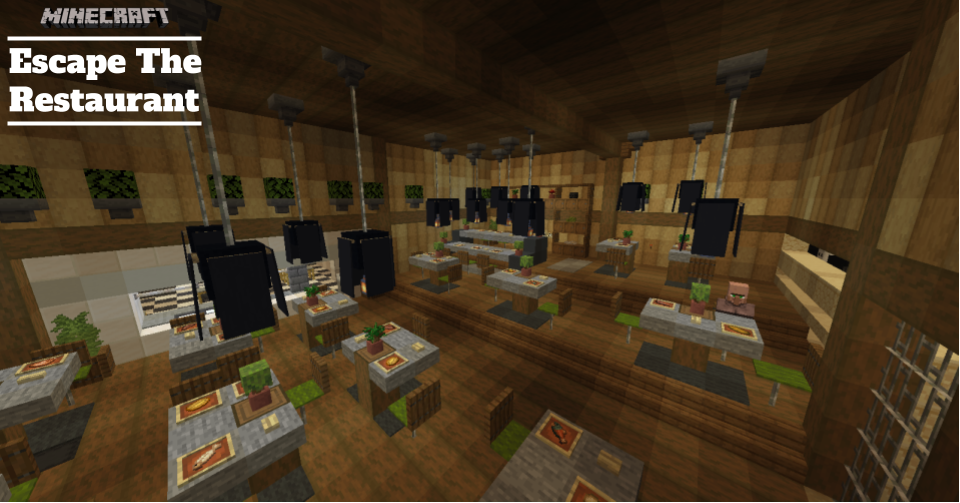 Download Escape The Restaurant for Minecraft 1.17.1